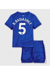 Chelsea Benoit Badiashile #5 Jalkapallovaatteet Lasten Kotipeliasu 2025-26 Lyhythihainen (+ Lyhyet housut)